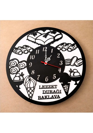 İş Yeri İçin Kişiye Özel İsim Yazılı Tatlıcı Pastane Çok Rekli