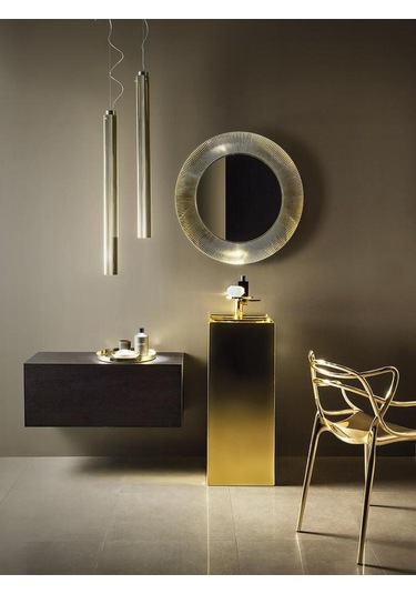 Masters Metallic Sandalye, Philippe Starck Tasarımı, Red Dot Ve Good Design Ödüllü Altın