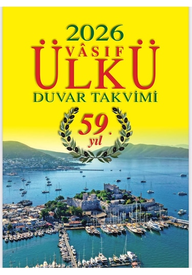 Ülkü Duvar Takvimi 2026