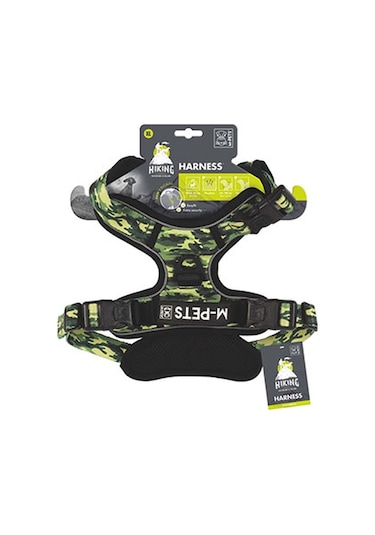 M-pets Hiking Reflektörlü Köpek Göğüs Tasması Kamuflaj Xlarge 50-110 Cm 244-58021.04 Renkli