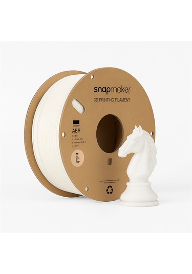 Snapmaker Abs Filament Beyaz 1.75mm 1kg