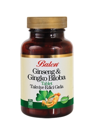 BLN GİNSENG& GİNKGO BİLOBA TABLET 720 MG*120