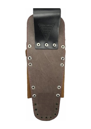 Hakiki Deri Ca101 Elektrikçi Teknisyen Bel Çantası Süet Taba