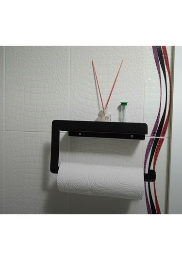 Fbt Rulo Peçetelık,havluluk,tuvalet Kağıtlığı Seti Siyah