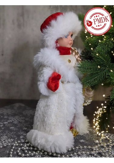 Kaemingk Yılbaşı Ağacı İçin Kar Prensesi Figürü, 30 Cm 168668176