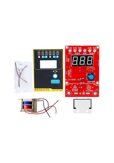 Yuntech01 100a İkili Darbeli Nokta Kaynak Kontrol Kartı - Akım/süre Sayıcı, Kesinti Verisi Saklama, 220v Transformator Uyumlu Dıy Nokta Kaynak Kontrolcüsü