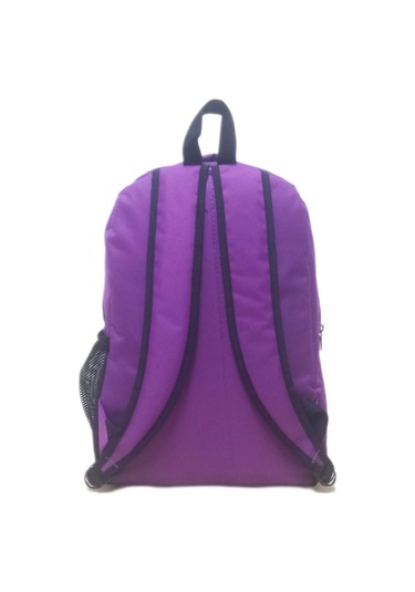 Unisex Mor Ramex Sırt Çantası Büyük Boy Seyahat Okul Çantası Su Itici Mor