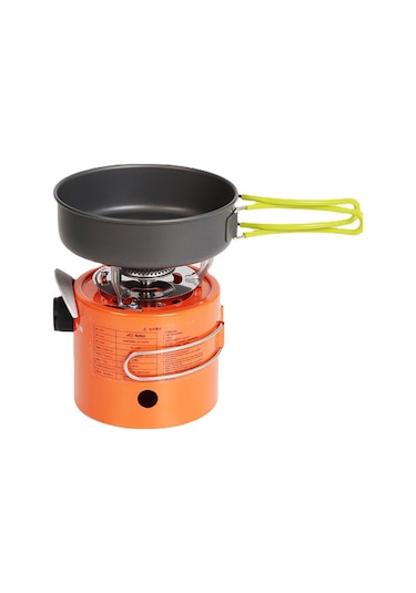 Apg-2000 W Gaz Isıtıcı Açık Kamp Sobası Isıtma,y28298-1 Turuncu