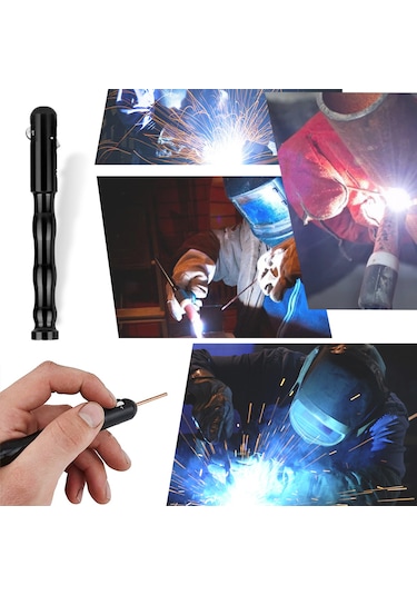 Springsun Alüminyum Tıg Kaynak Tüpü - 1.0-3.2mm Tel İçin Elverişli, Ergonomik Tutuş, Hızlı Kaynak, El Koruma Kırmızı