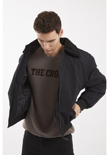 The Crow Chelsea Siyah Dolgulu Mont Siyah