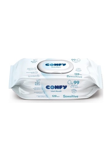 Confy Premium Sensitive Islak Mendil 120 Adet