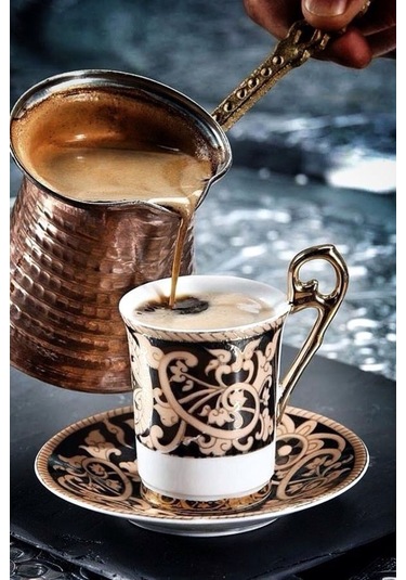 Cezve 7 No 7 Fincanlık Bakır