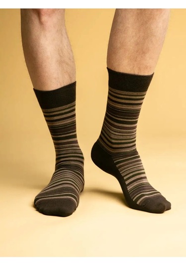 Nosko Yüksek Çoraplar 5 Çift 124969868 Kahverengi