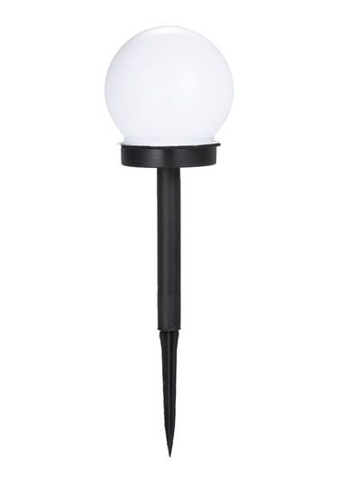 Led Güneş Enerjili Ampul Lamba Su Geçirmez Açık Bahçe Sokak Güneş Paneli Küre Işık Soğuk Beyaz 1 Adet