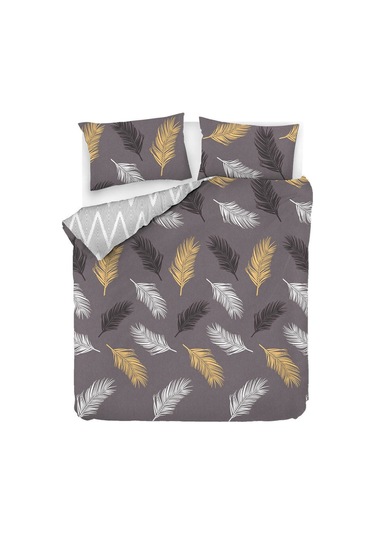 Eponj Home Nevresim Seti Çift Kişilik Olivia Altın-gri Altın - Gri