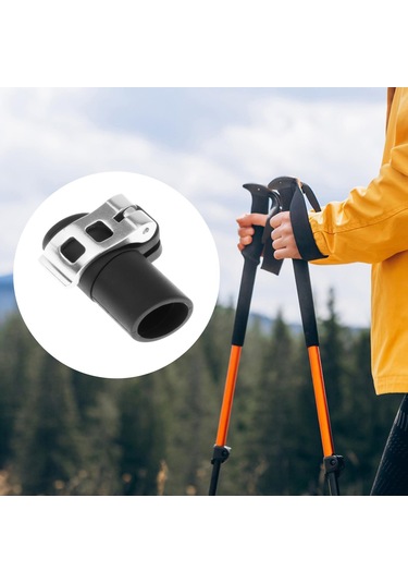 Homyl Yürüyüş Direği Kilidi Hızlı Kilit Gümüş-toka-18mm Gümüş Toka 18mm Gümüş