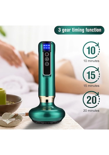 Ambition Elektrikli Masaj Gucellulite Anti Selülit Vakum Vantuz Yeşil