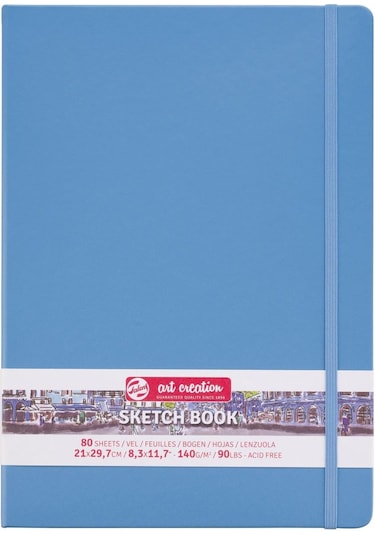 Talens Artcretıon Eskiz Bloğu 140 G 21x30 CM Göl Mavisi l.blue
