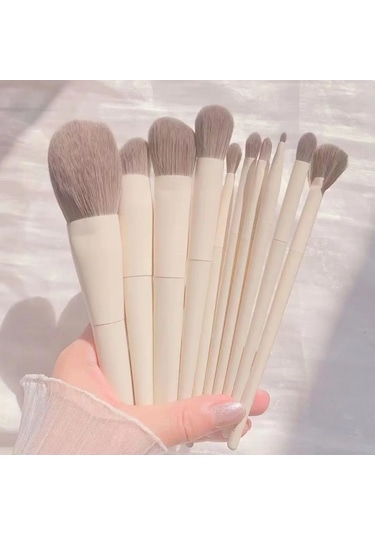 Yumuşak Kabarık Makyaj Fırça Seti Göz Farı Vakfı Kadın Kozmetik