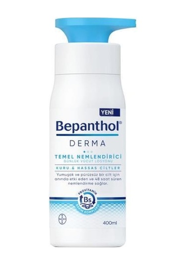 Bepanthol Derma Temel  Nemlendirici Günlük Vücut Losyonu 400 ML