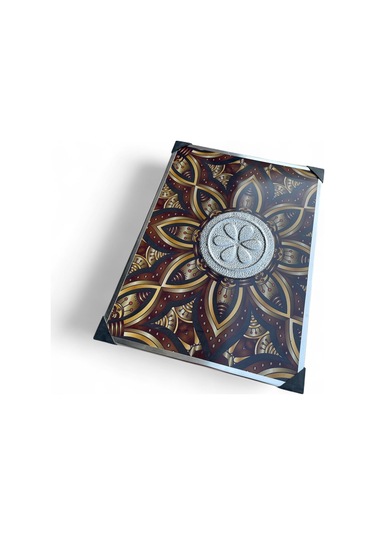 Soba Altlığı Sac Üzeri Baskılı 45 X 60 Cm Yeni Model Kahverengi