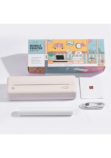 Hallow HPRT-MT810 A4 Termal Baskı Taşınabilir Kağıt Yazıcı