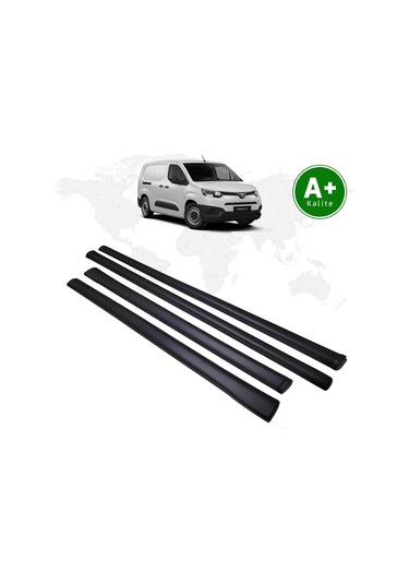 Toyota Proace City Panelvan Marşpiyel Kaplaması 4 Parça 2019 Model Ve Sonrası