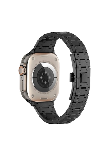 Watch 44mm Uyumlu Krd-83 Metal Sbt Kordon-rose Gold