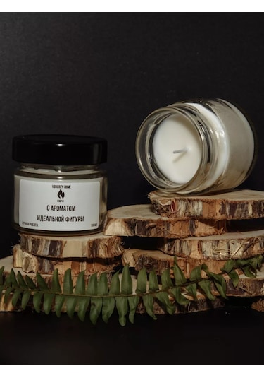 Vorobey Home "ideal Vücut" İsme Sahip Kokuya Sahip Mum 263375720 Beyaz