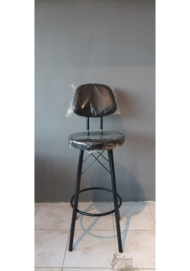 Bar Sandalyesi Bar Taburesi Mutfak Sandalyesi Cafe Sandalyesi (530714200) Siyah