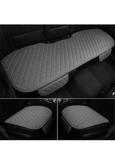 Bod Dali Serisi Koltuk Koruma Minder Kılıfı 3 Adet Füme