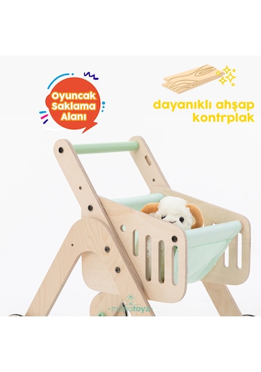 Trio Shopper Yürüteç - Oyuncak Avm Arabası