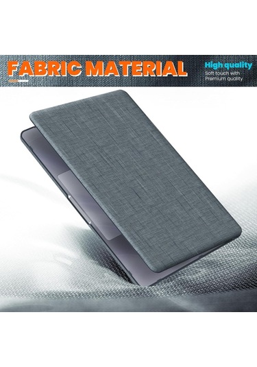 Macbook Uyumlu Pro 13inç A2159 A1989 A1706 A1708 Kılıf Nubuk Üçgen Standlı Havalandırmalı Kapak 2019/2016 Gri