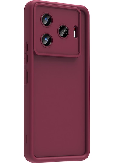 Zore Tecno Camon 30 Pro 5g Kılıf Kamera Korumalı Msra Ananas Kapak - Pembe Pembe