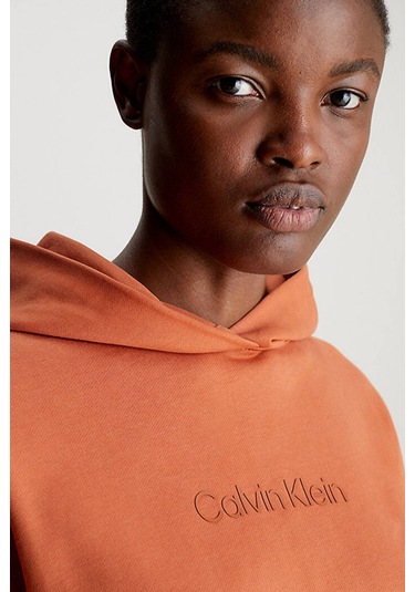Calvin Klein Kadın Sweatshirt-k20k205449 Kahverengi