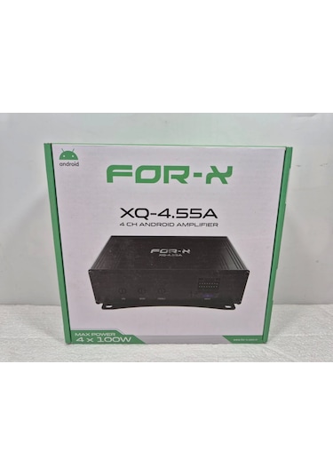 For-x Android Amfi - For-x Xq-4.55a Android Amfi - Amfi Tesisatı Gerekmeyen Android Teybe Ses Güçlen