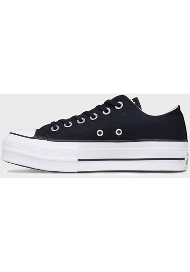 Converse Bayan Ayakkabı 560250c 001 Siyah-beyaz-beyaz Çok Renkli