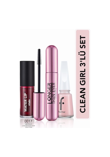 Flormar Clean Girl Makyaj Seti 3'lü