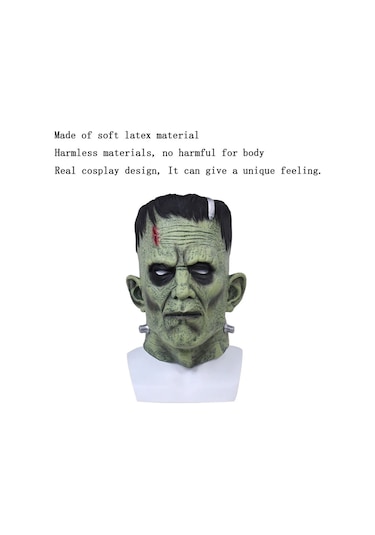 Jl Frankenstein Maske  Canavarları Cosplay Maskeleri Zombi