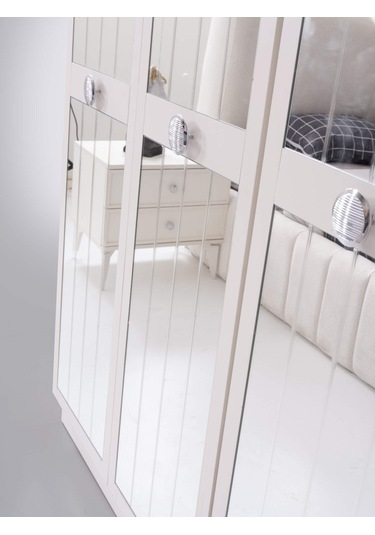 Hawaii 6 Kapaklı Gardırop %100 Mdf