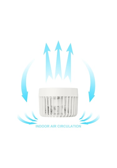 Masa Fan Usb Masa Fanı 2 Hızlı Güçlü Hava Akışları Soğutma Fan Masaüstü Fan Ev Ofis Yatak Odası Kütüphanesi İçin Usb Fan