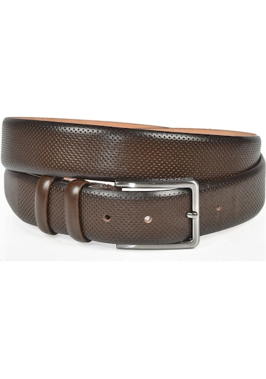 Deepsea Kahve Erkek Nokta Desenli Klasik Kemer 3,5 Cm Hakiki Deri Kemer 2104489 Kahve Deepsea Kahve Erkek Nokta Desenli Klasik Kemer 3,5 Cm Hakiki Deri Kemer 2104489 Kahve