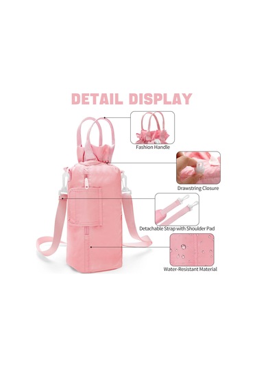 Suntek Su Şişesi Taşıyıcı Dış Hava Aktiviteleri İçin Pembe