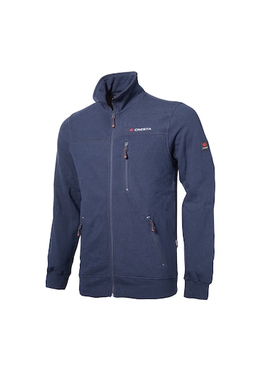 Cresta Outdoor Fermuarlı Erkek Sweatshirt