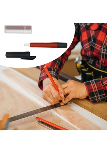 Suntek Taş Kil Ahşap Kılıf Için Marangoz Kırmızı-kasa