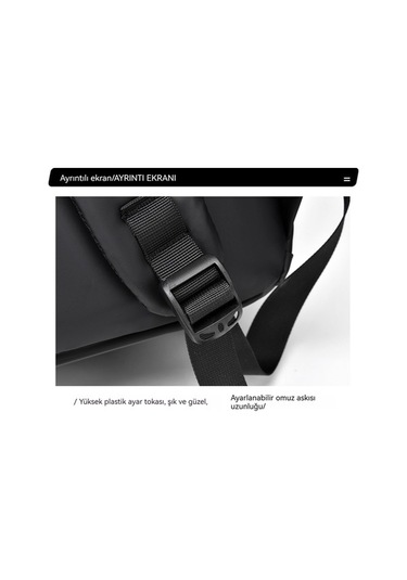 Trendooze Sırt Sırt Kapasiteli Gri Erkek Çantası Çantası Bilgisayar - Ba Gri