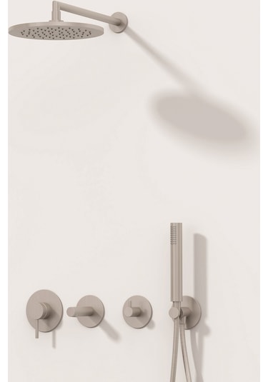 Vitra Origin 1F El Duşu Takımı Fırçalı Nikel A4554334 Diğer