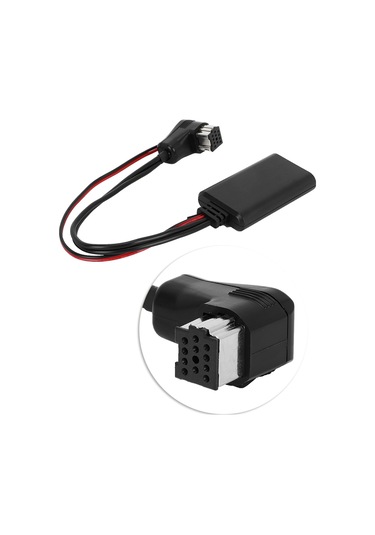 Geeroyoo Pioneer Ip-bus İçin Bluetooth 4.1 Ses Alıcı - Araç Radyolarına Telefon/tablet Müzik Akışı, 12v Bağlantılı, Siyah Abs Malzeme