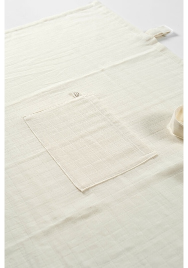 Tinylamb Pure Organik Yenidoğan Hastane Çıkış Seti - 11 Parça Krem