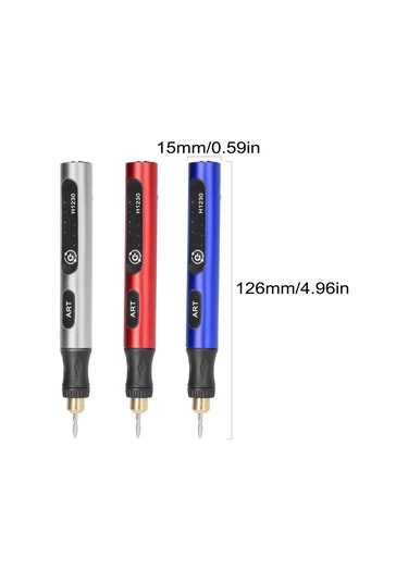 Springsun Kompakt Elektrikli Taşlama Kalemi: Tırnak Sanatı, Metal İşleme, Oyma & Gravür - Usb Şarjlı, 3 Hız Seviyesi